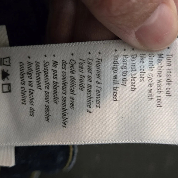 PAIGE Dark Blue Ankle & Cropped Jeans - Picture 12 of 15